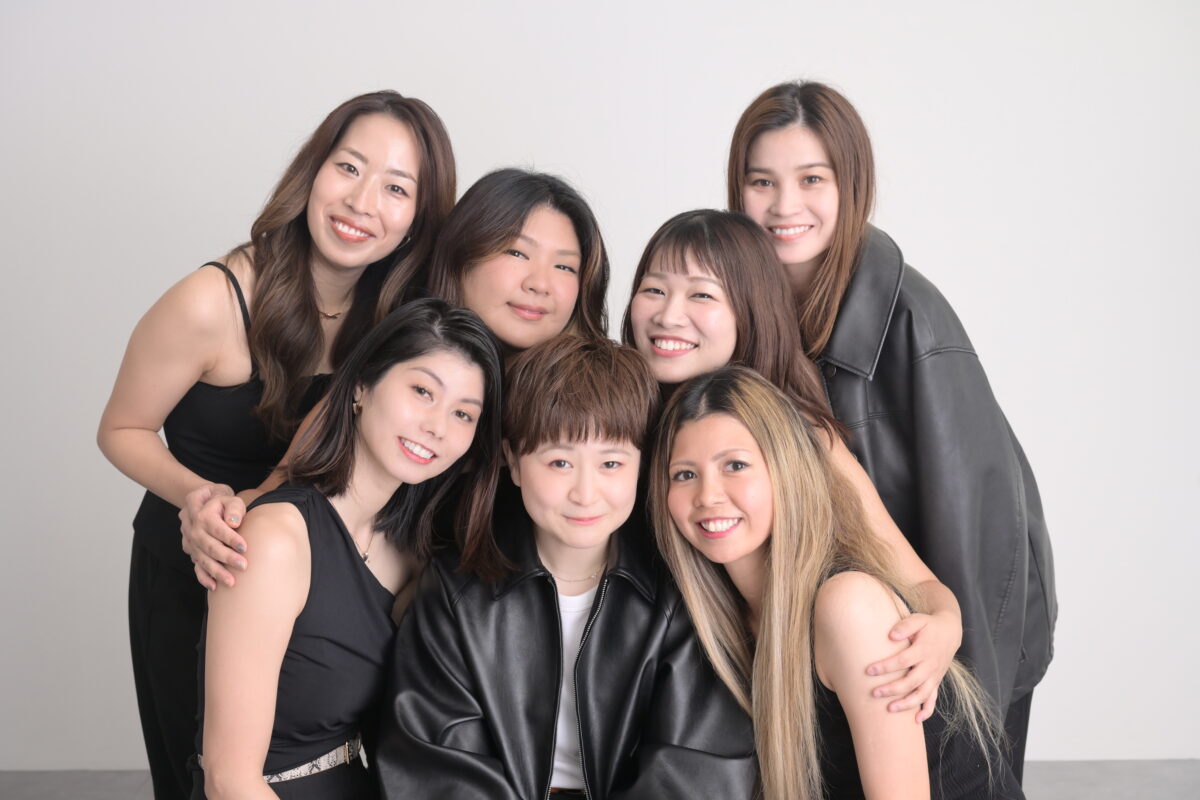 30歳(三十路記念)で友達と一緒に集合写真