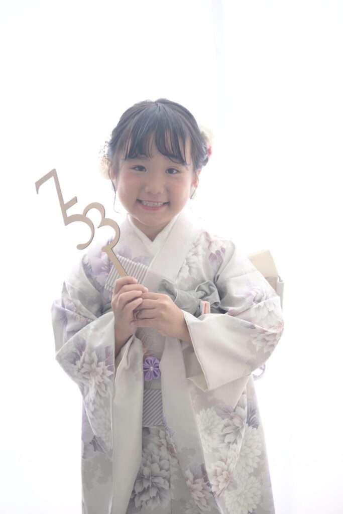七五三記念の写真