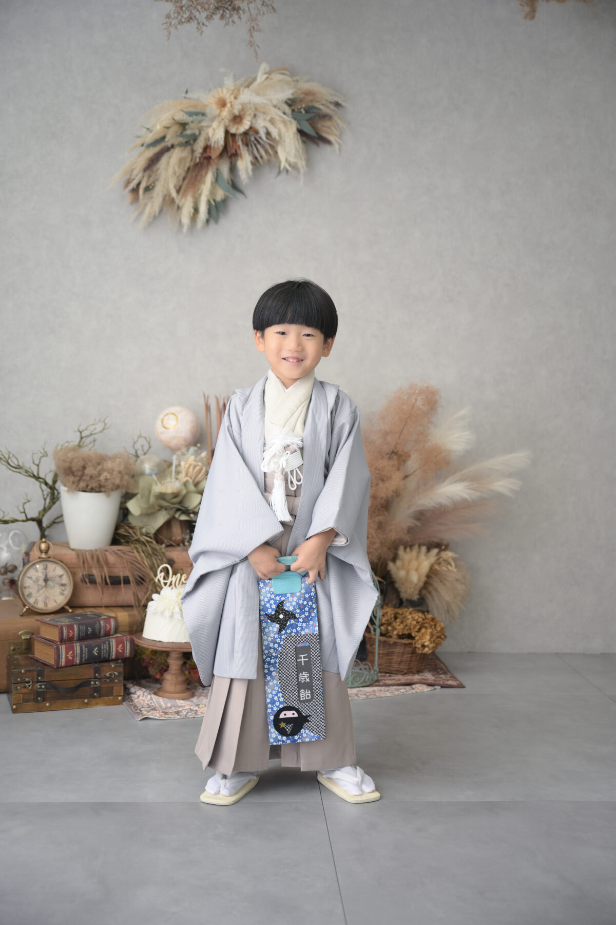 5歳のお兄ちゃん、七五三おめでとう！【おもいでばこの753記念】 - No Image