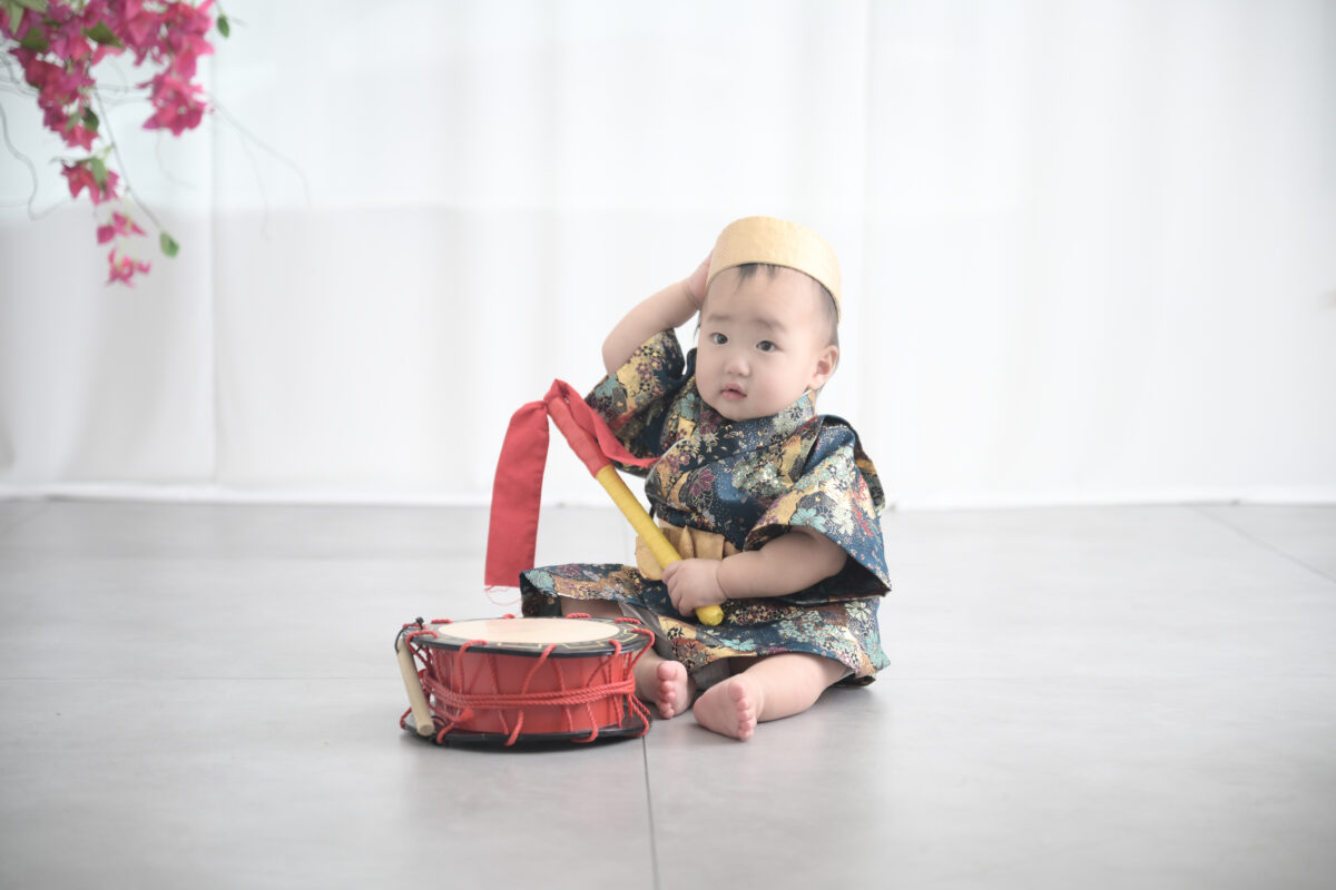 バースデーフォト（一才記念の写真）