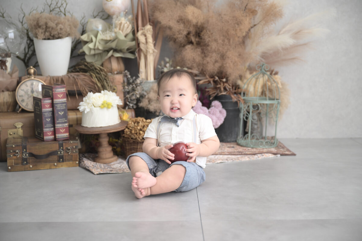 バースデーフォト（一才記念の写真）