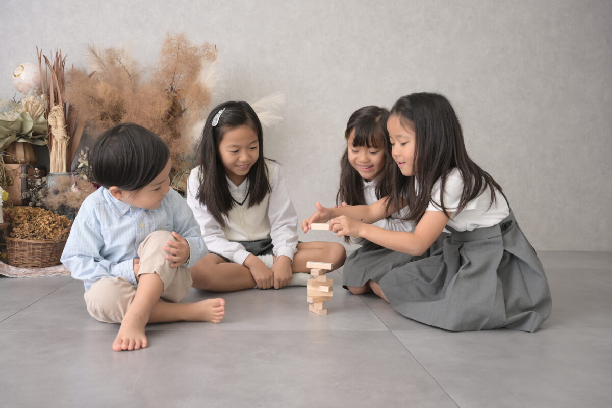 姉弟(きょうだい)写真