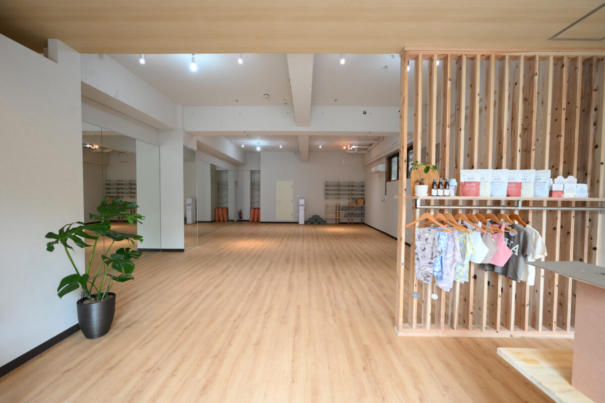 スタジオ内の写真