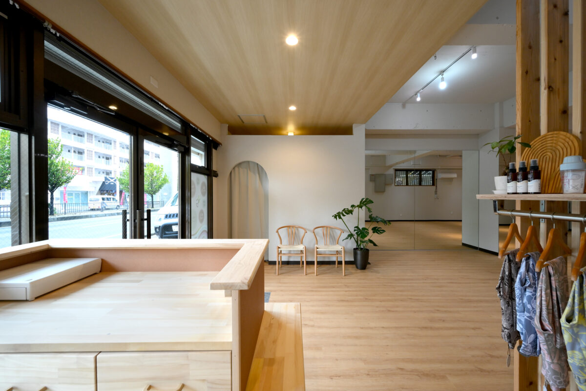 スタジオ内の写真