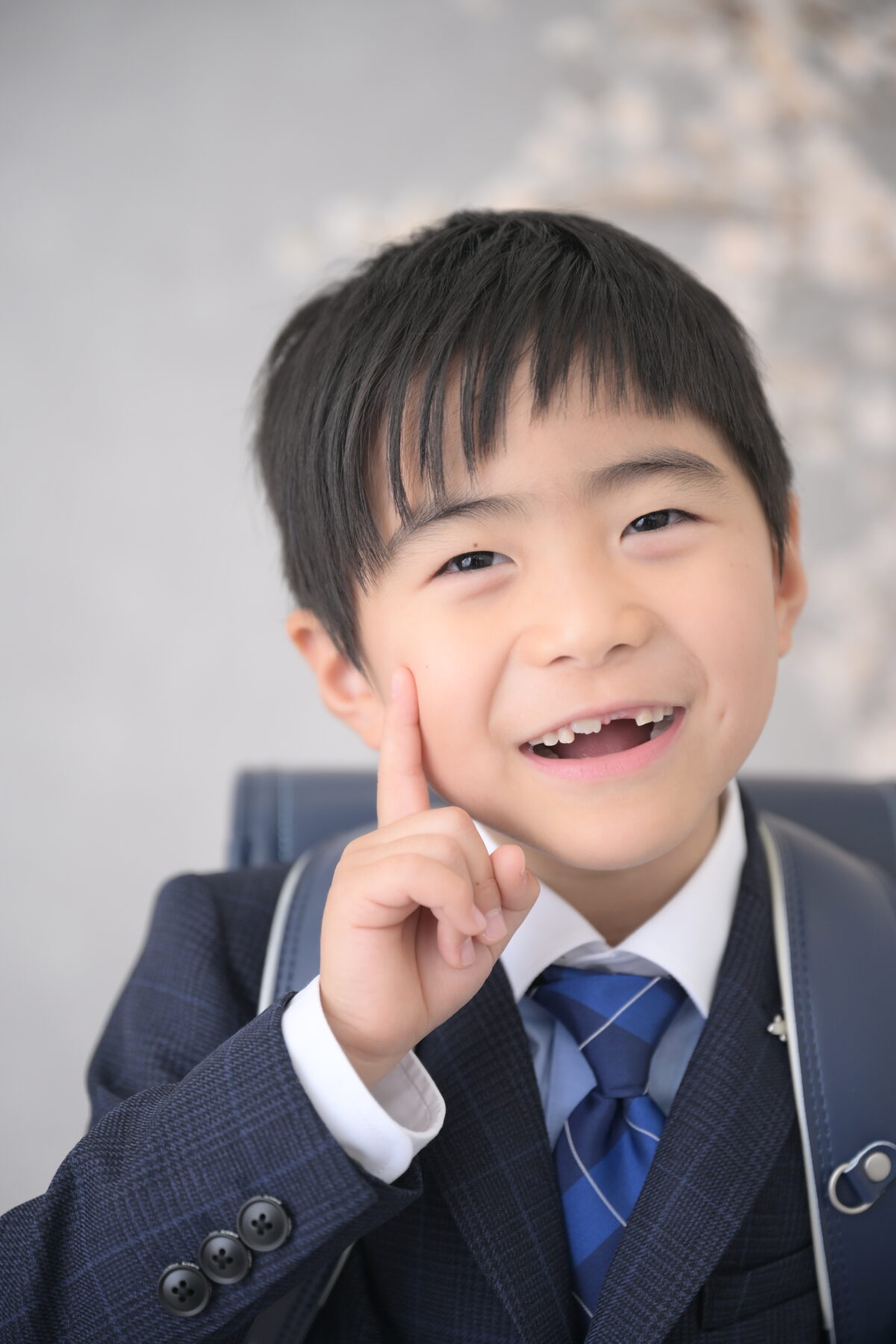 入学記念の前撮り写真