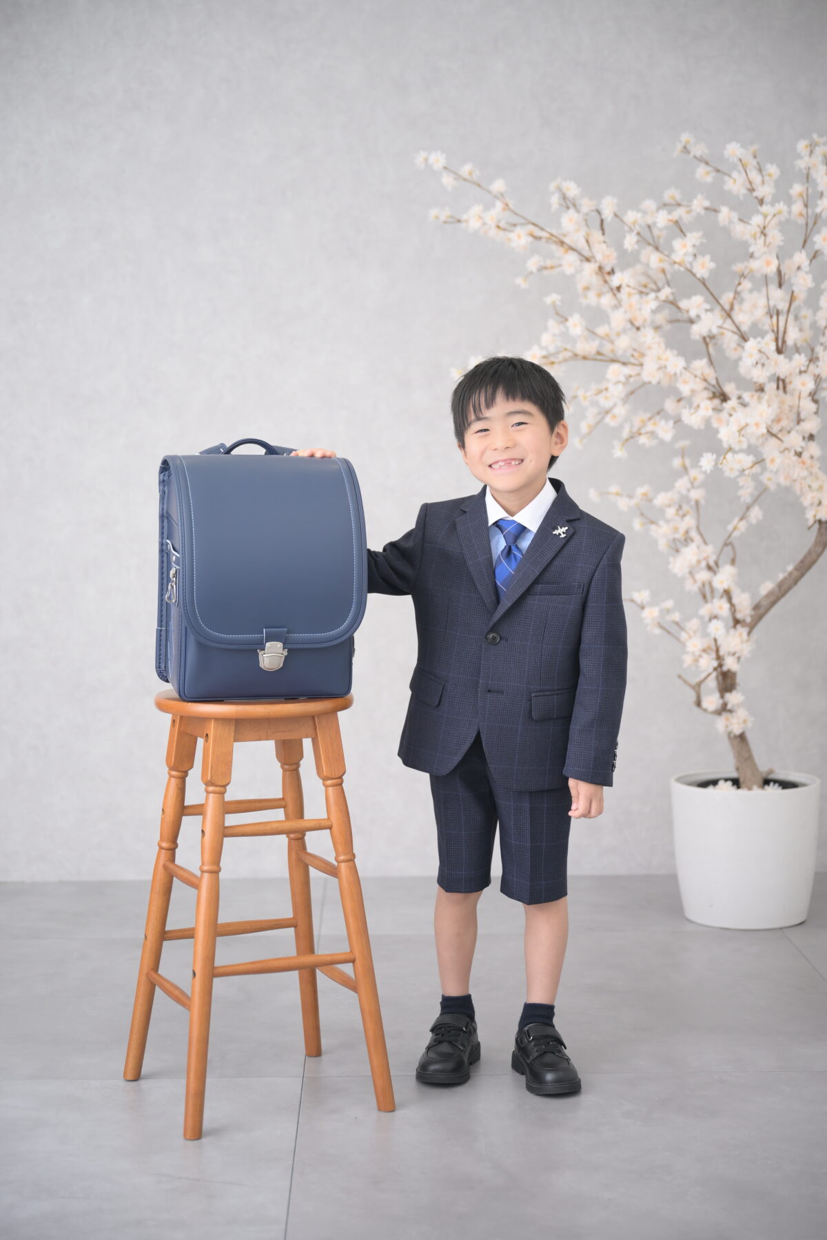 入学記念の前撮り写真