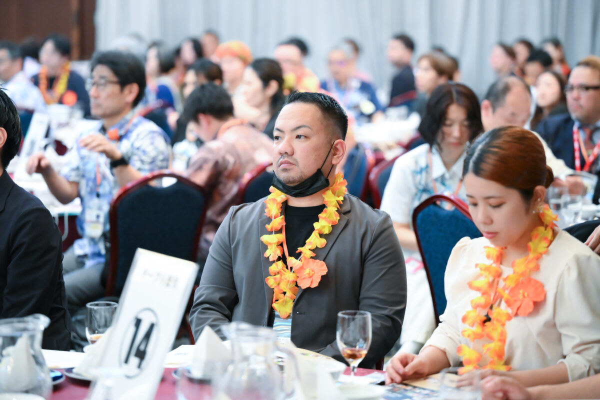 異業種交流会のスナップ写真