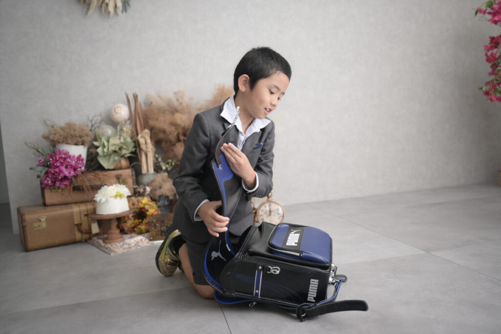 2年生だけど、入学記念の写真