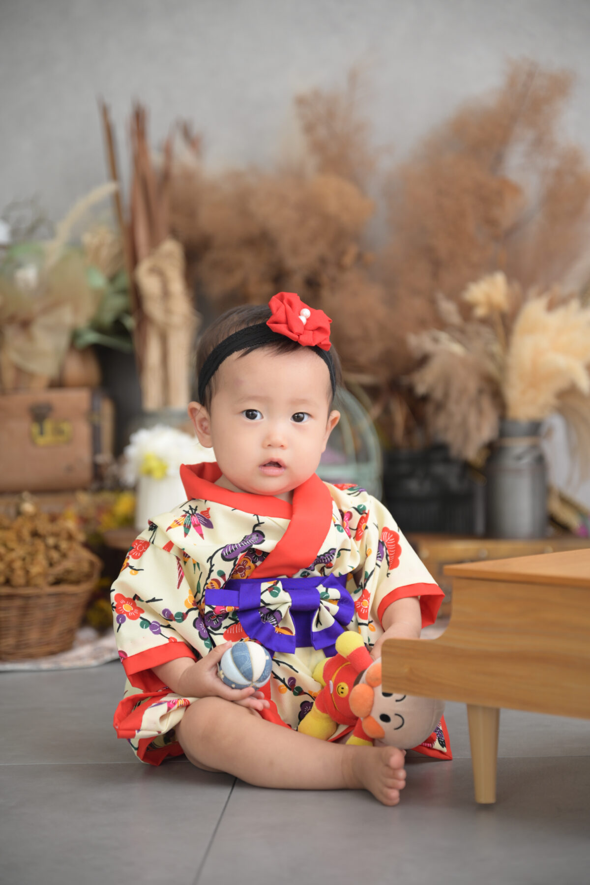 1歳記念(タンカーユーエー)の写真