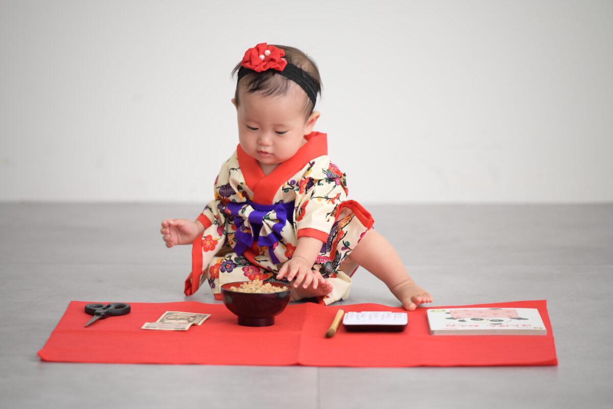 1歳記念(タンカーユーエー)の写真